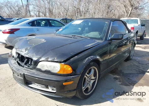 2003 BMW 330Ci z USA, uszkodzony, nr VIN WBABS53473JU97607